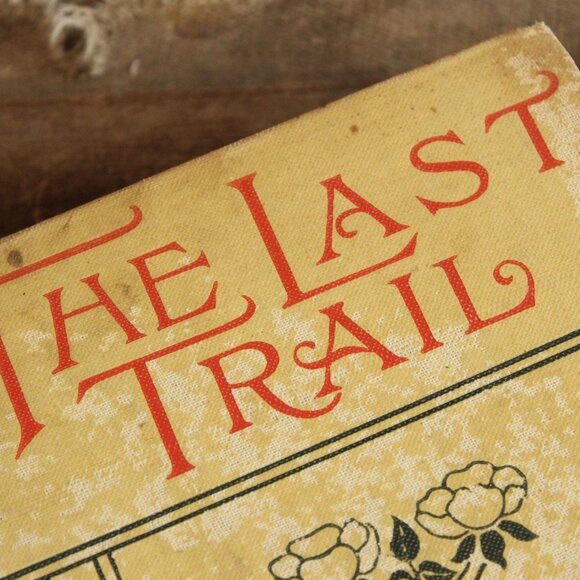 Vintage 1900s Book, "The Last Trail" by Zane Grey, Published by A.L. Burt Co - Picture 2 of 10